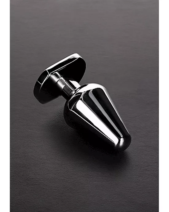 Heavy Steel Butt Plug - Medium