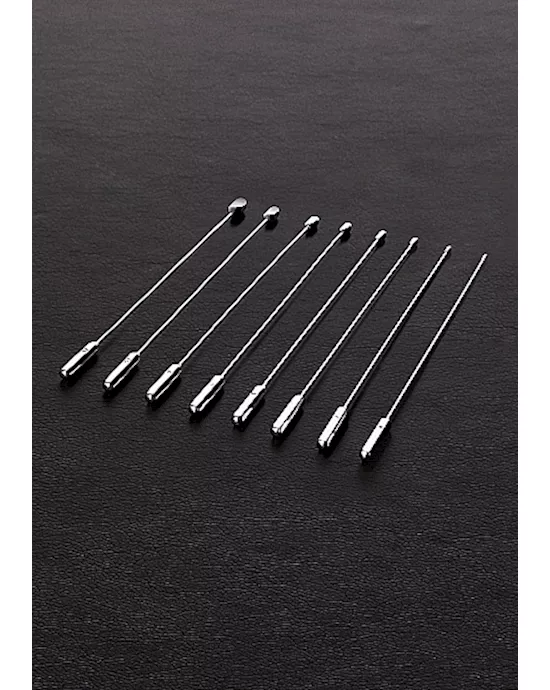 Rosebud Urethral Sounds - 8 Set