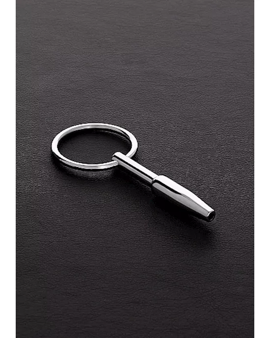 Hollow Mini Penis Plug - 0.4 Inches