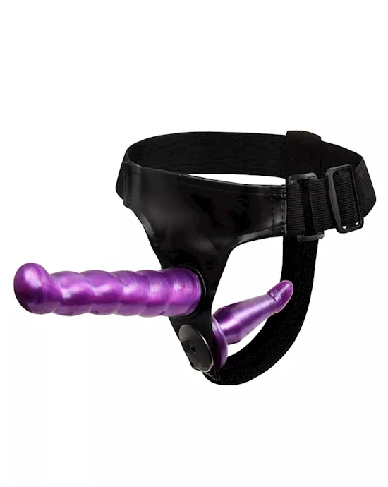 Double Penetration Strap-on Vibrator