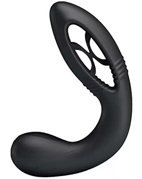 Vibrating Silicone Butt Plug