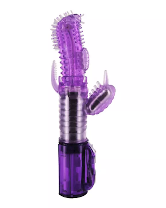 Illuminating Tingle Top Rabbit Vibe Purple