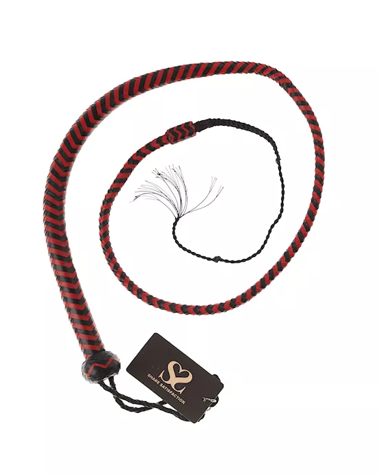 Bound X Full Stripe Heavy Duty Leather Whip
