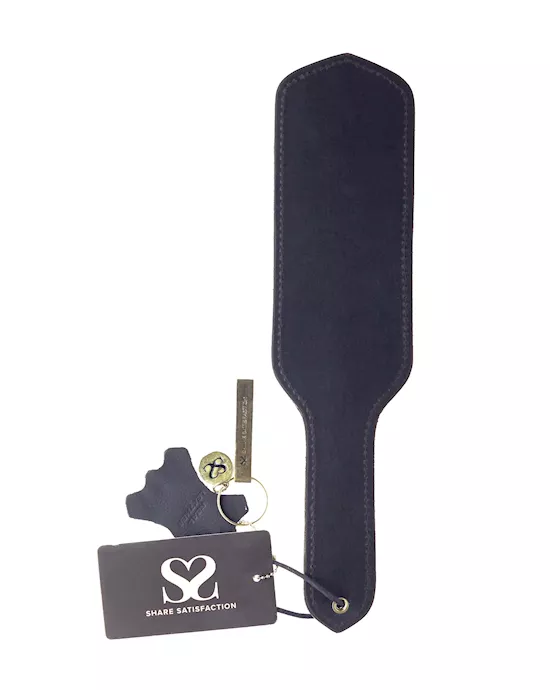 Bound X Soft Suede Spanking Paddle
