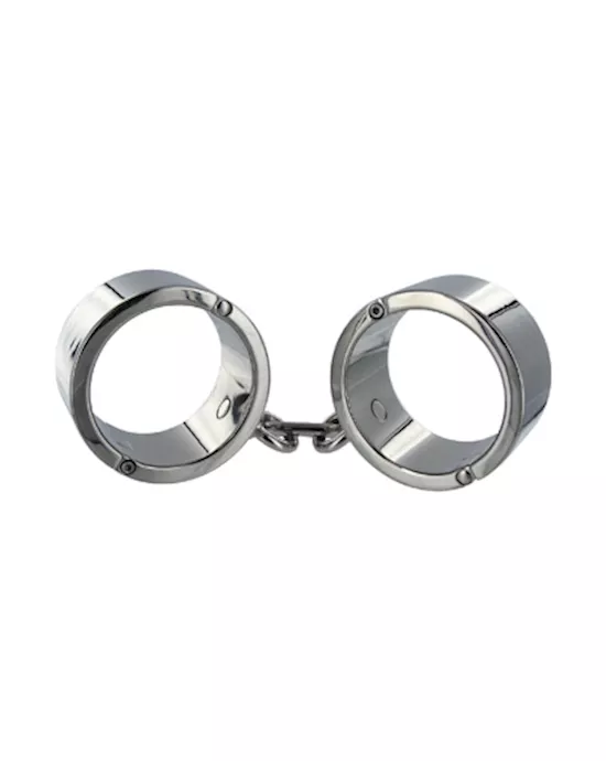 Chrome Wrist Shackles Small Medium