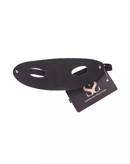 Bound X Leather Eye Mask