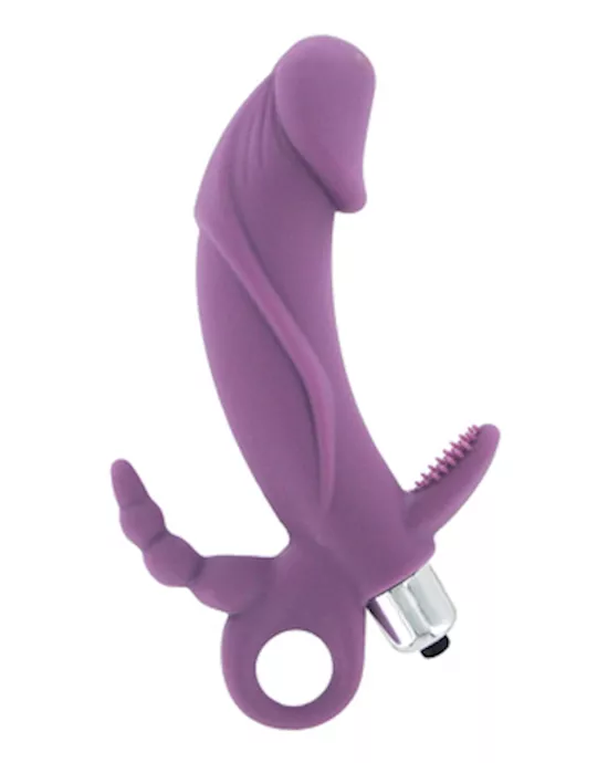 VelvaFeel Silicone 3-Stim Vibe