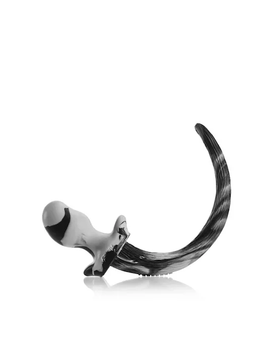Puppy Tail Buttplug - Pug - 3.25 Inch