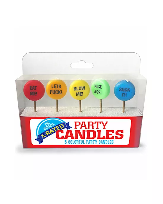 X-rated Party Candles