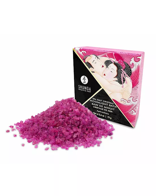 Shunga Moonlight Bath Sea Salt Aphrodisia Crystals - 75g