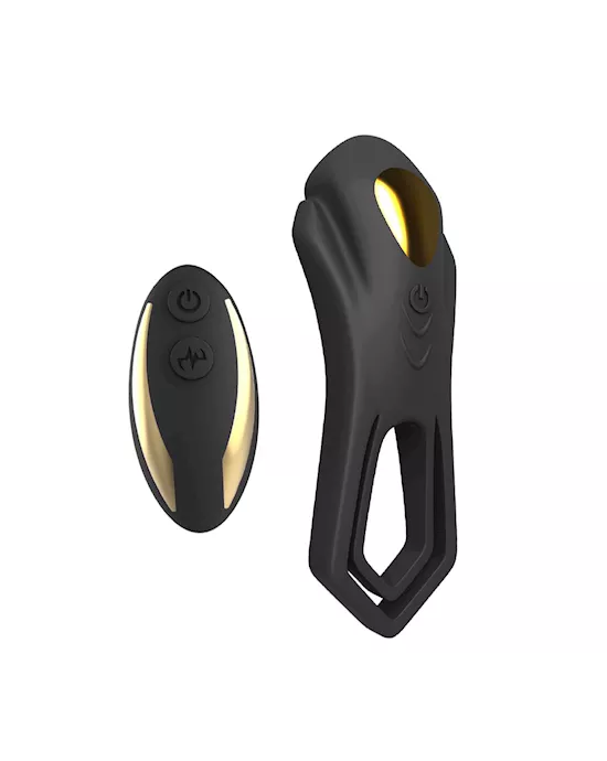 Travis Vibrating Shield Cock Ring 