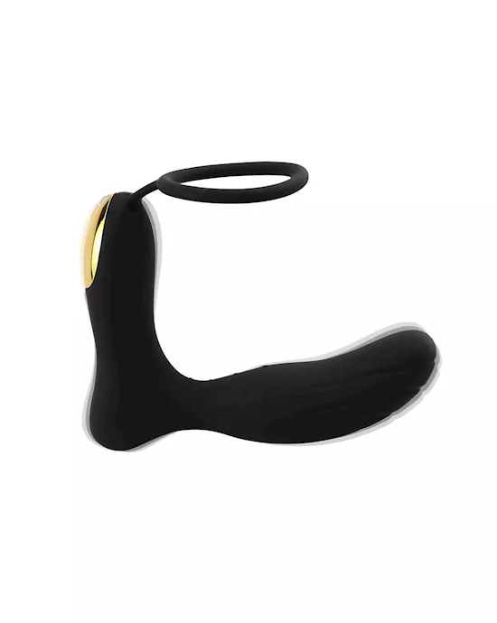 Todd Vibrating Butt Plug Cock Ring 