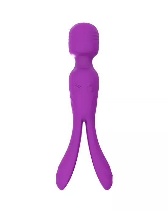 Triple Stimulation Wand Vibrator  