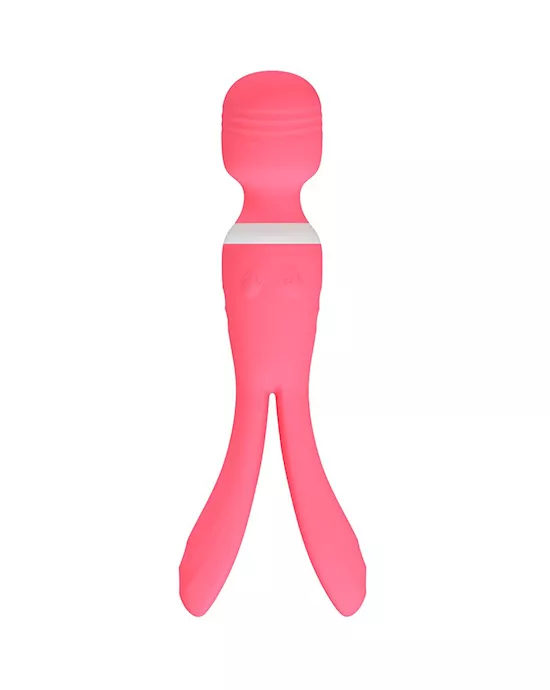 Triple Stimulation Wand Vibrator  