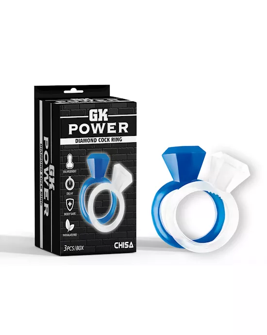Diamond Cock Ring Set