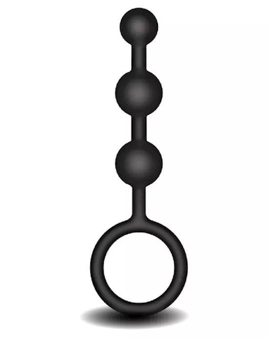 Fredericks Of Hollywood Silicone Anal Beads - 5.5 Inch