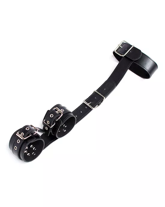 Heavy Duty PVC Collar with Wrist Cuffs