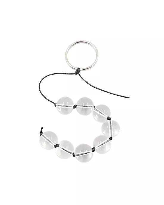 Free Form Glass Anal Beads