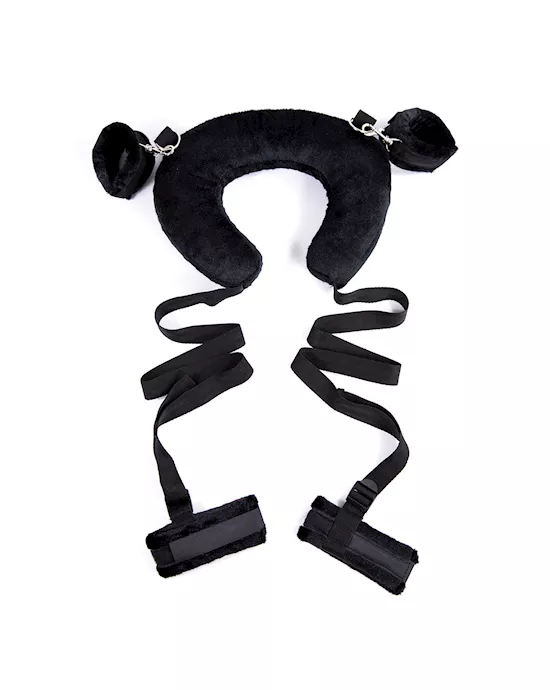 Kick Back Pillow Restraint With Cuffs