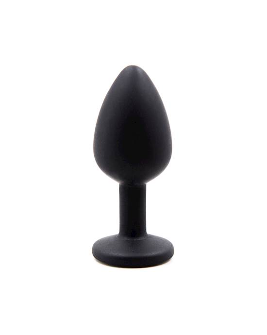 Gemmed Silicone Anal Plug  28 Inch