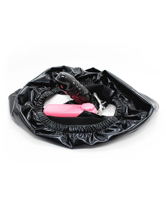 Spandex Vibrating Dildo Brief