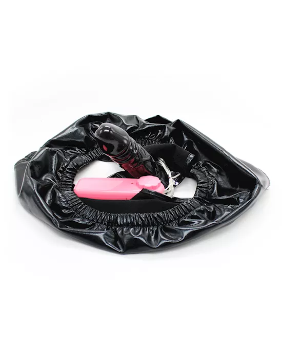 Spandex Vibrating Dildo Brief