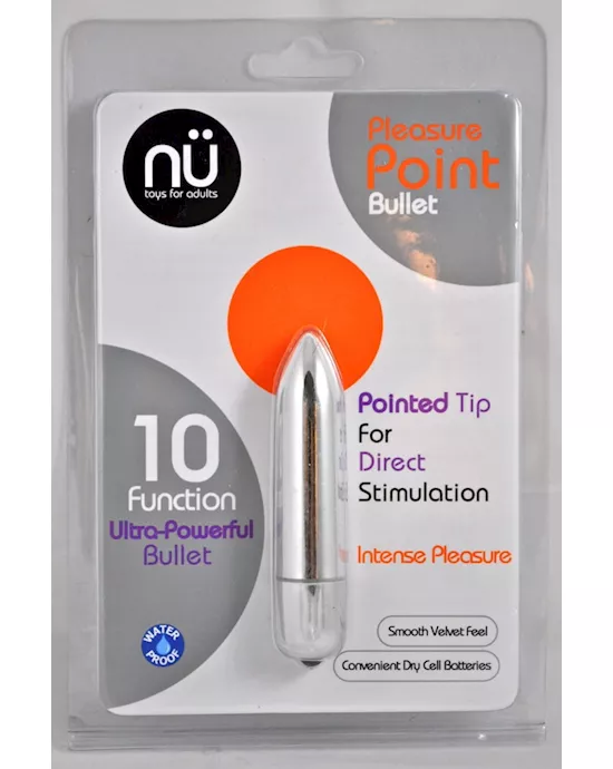 NU Sensuelle S-Wet Pleasure Point Bullet 