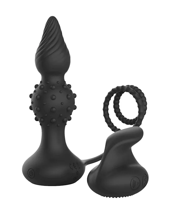 Amore Remote Prostate Massager And Cock Rings