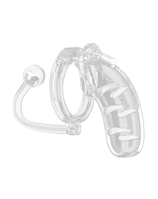 Model 11 - Chasity Cage with Plug - 4.5 Inch 