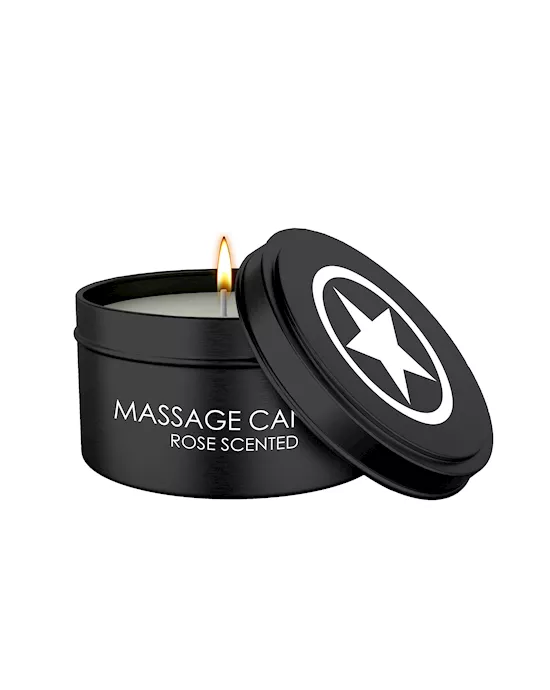 Massage Candle - Rose Scented 