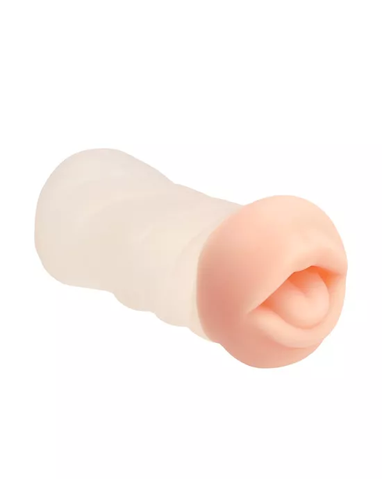 Clear Through Mouth Stroker