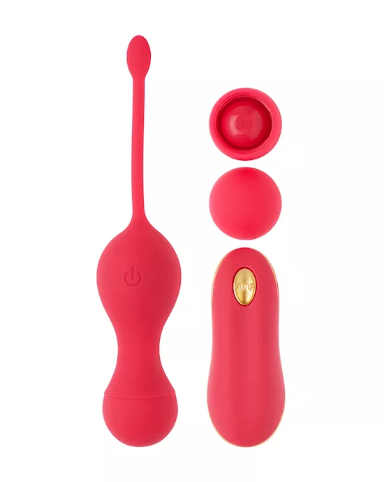 Eyden Remote Controlled Kegel Trainer With Droplet Cord