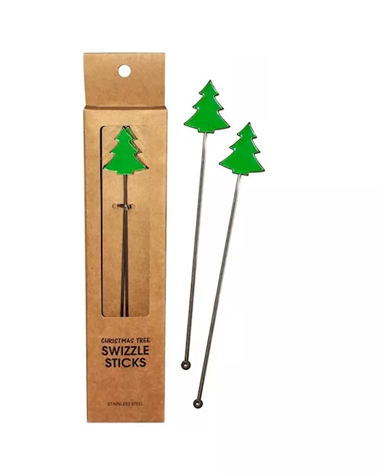 Swizzle Sticks - Christmas Tree