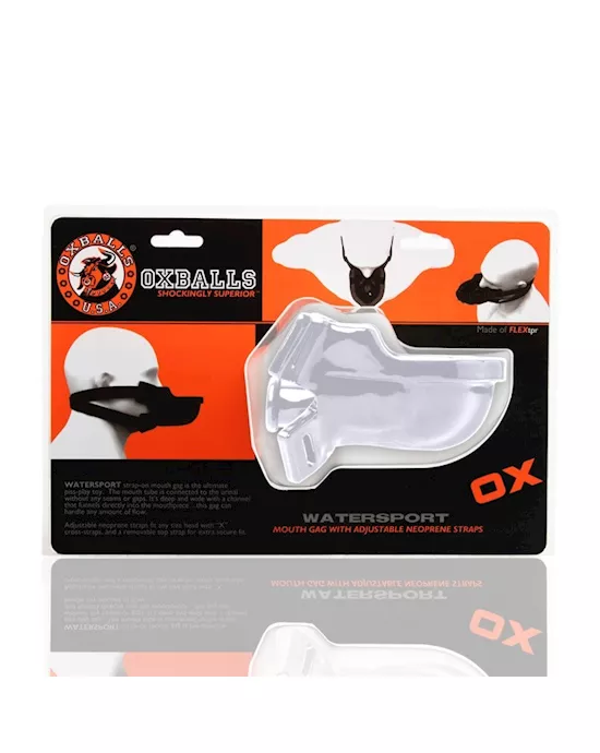 WATERSPORT strap on gag 