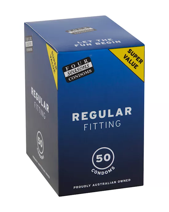 Four Seasons Regular Condoms 50 Pack