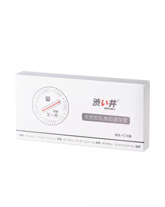 Drywell Latex Capsule Condoms - 7 Pack