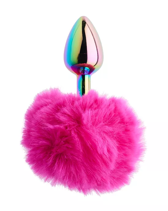 Kinki Rainbow Rabbit Bunny Tail Plug