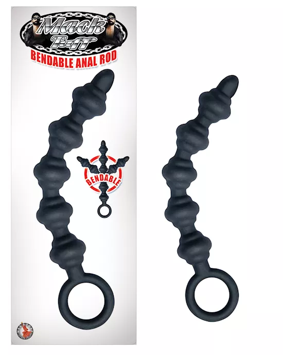 MACK TUFF BENDABLE ANAL ROD - 7.1 Inch