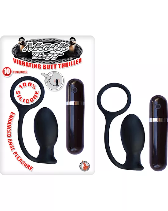 MACK TUFF VIBRATING BUTT THRILLER - 3.3 Inch