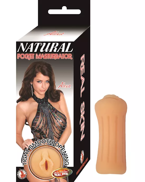 Nass Toys Natural Alexa Pocket Masturbator