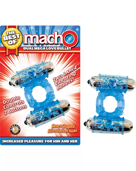 The Best Of Macho Dual Mega Love Bullet