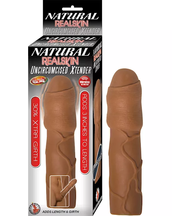 Nass Toys Uncut Vibrating Penis Extender