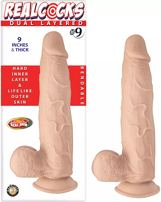 Nass Toys Dual Layered Dildo No.9