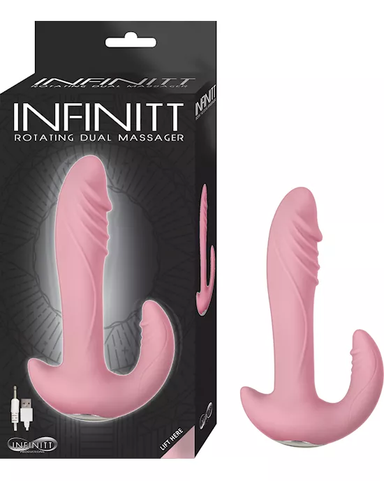 Infinitt Rotating Dual Massager - 4.75 Inch
