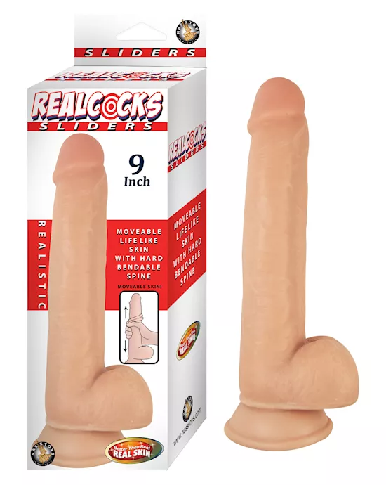 Nass Toys Realcock Slider - 9.5 Inch