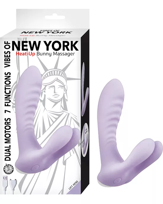 Nass Toys Vibes of New York Heat Up Bunny Massager