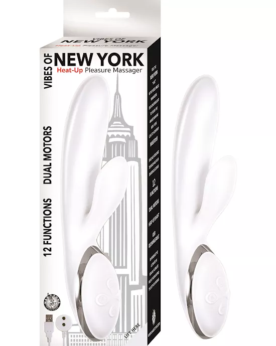 Nass Toys Vibes of New York Heat Up Pleasure Massager