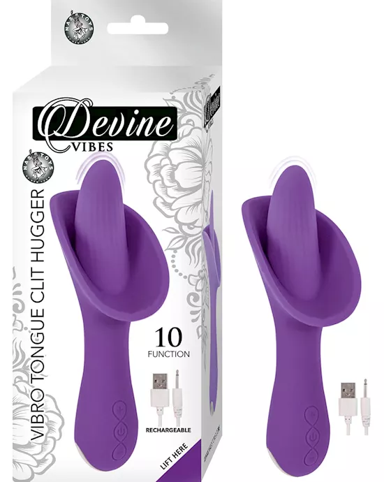 Devine Vibes Vibro Tongue Clit Hugger 