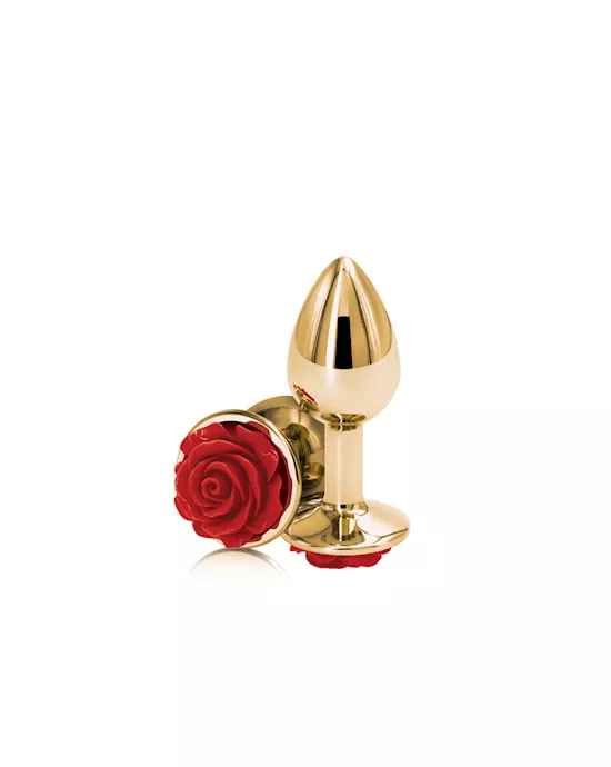 Rose Buttplug - 3 Inch