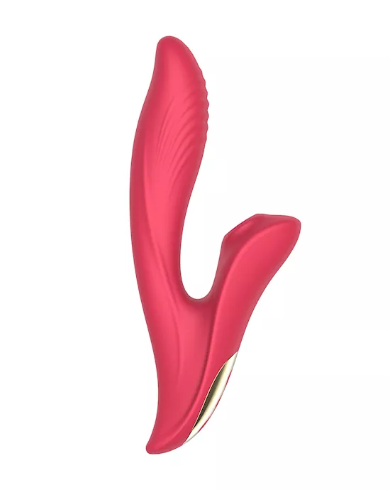 Amore Ribbed Suction Rabbit Vibrator